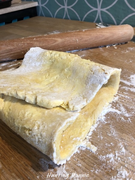 Pâte feuilletée pliage 