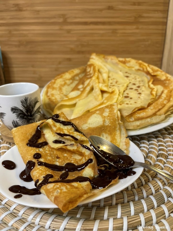 Crêpes et chocolat