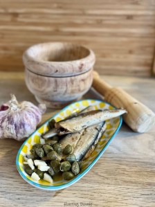 Ingrédients pour l'Anchoïade provençale traditionnelle