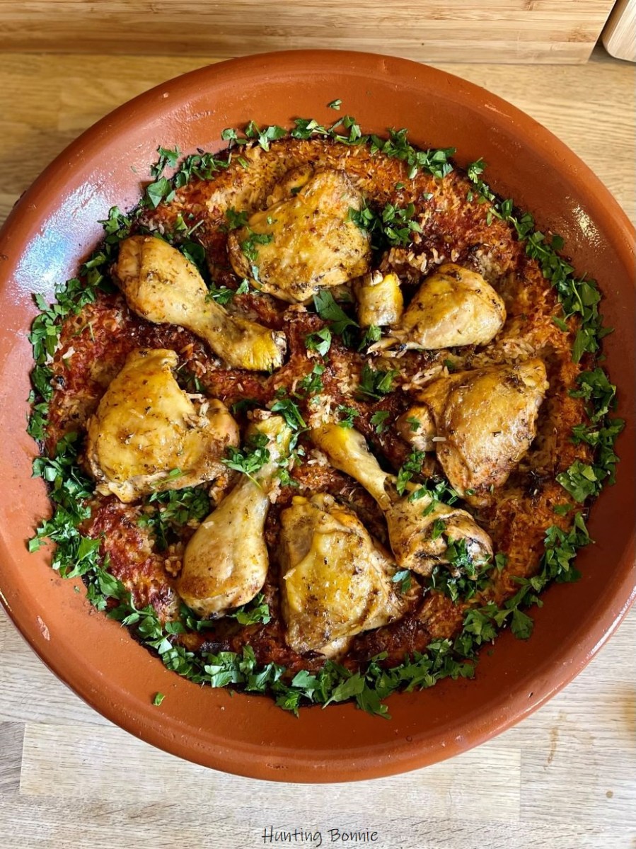 POULET RÔTI SUR RIZ À LA PROVENÇALE : Cuisson tout au four ! – Hunting ...