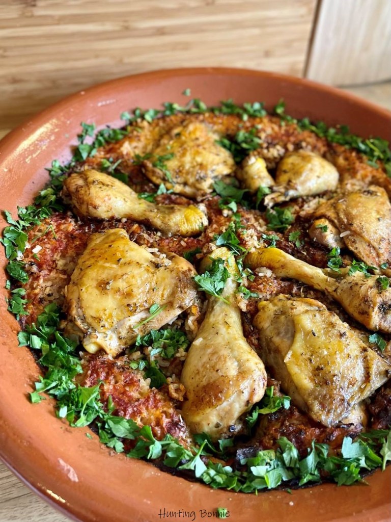 POULET RÔTI SUR RIZ À LA PROVENÇALE : Cuisson tout au four ! – Hunting ...