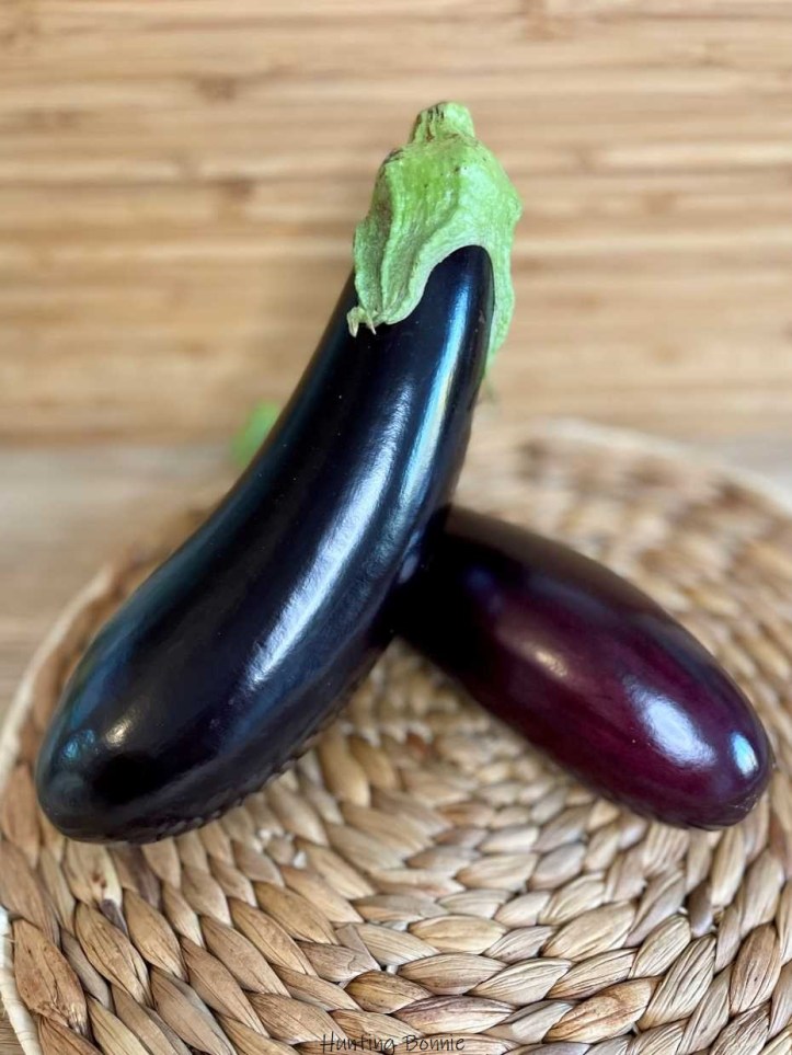 Aubergines violettes