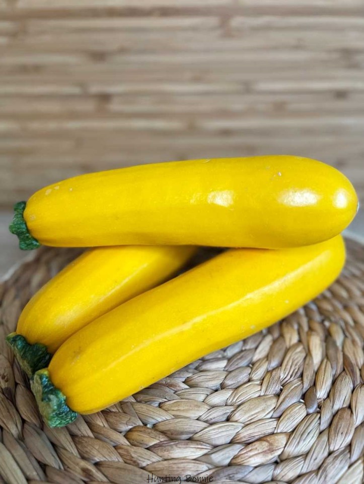 Courgettes Jaunes