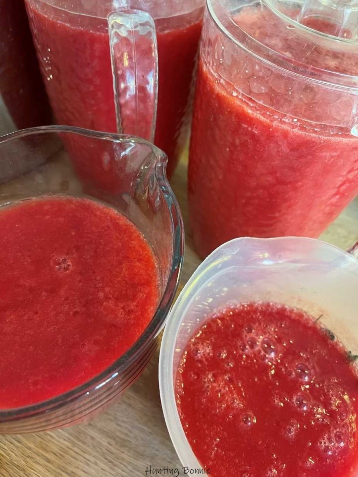 Pulpe de tomates crue