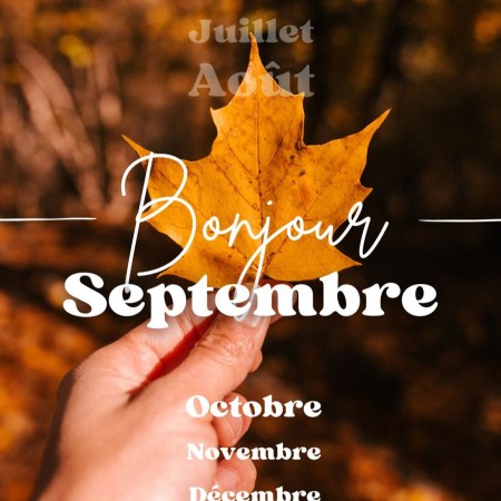 Septembre, qu'est ce qu'on mange