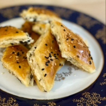 Feuilletés Feta et Olives Noires