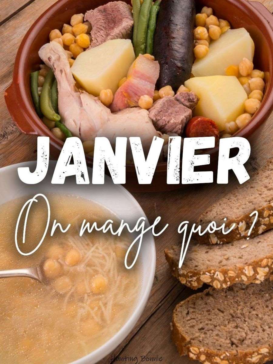 JANVIER, On mange quoi ? C&rsquo;est de saison !