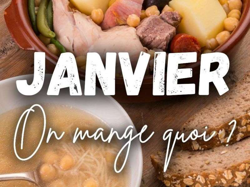 JANVIER, On mange quoi ? C&rsquo;est de saison !