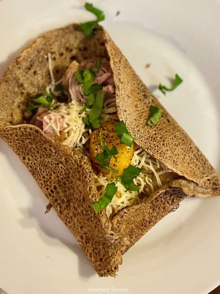 Galettes de Sarrasin (Blé Noir) et andouille de Guéméné