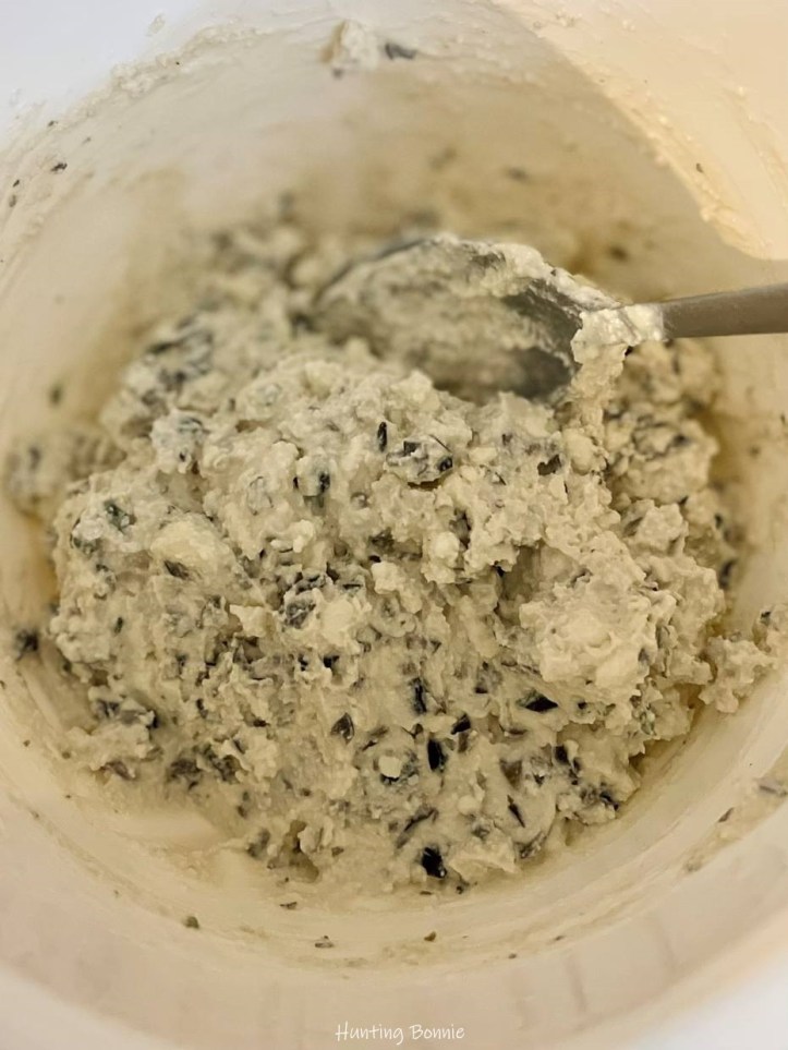 Préparation de la farce