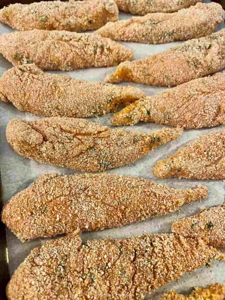 Tenders de Poulet prêts à cuire