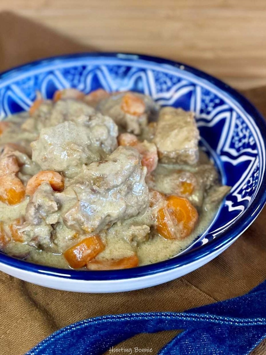 Blanquette de Veau au lait de Coco