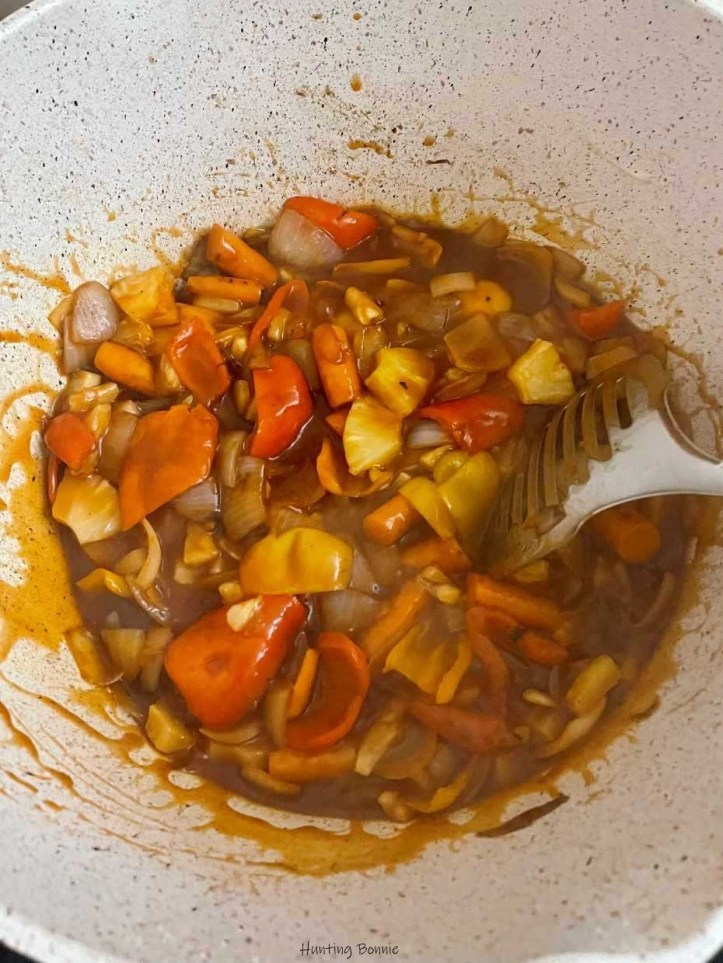 Assemblage de tous les ingrédients