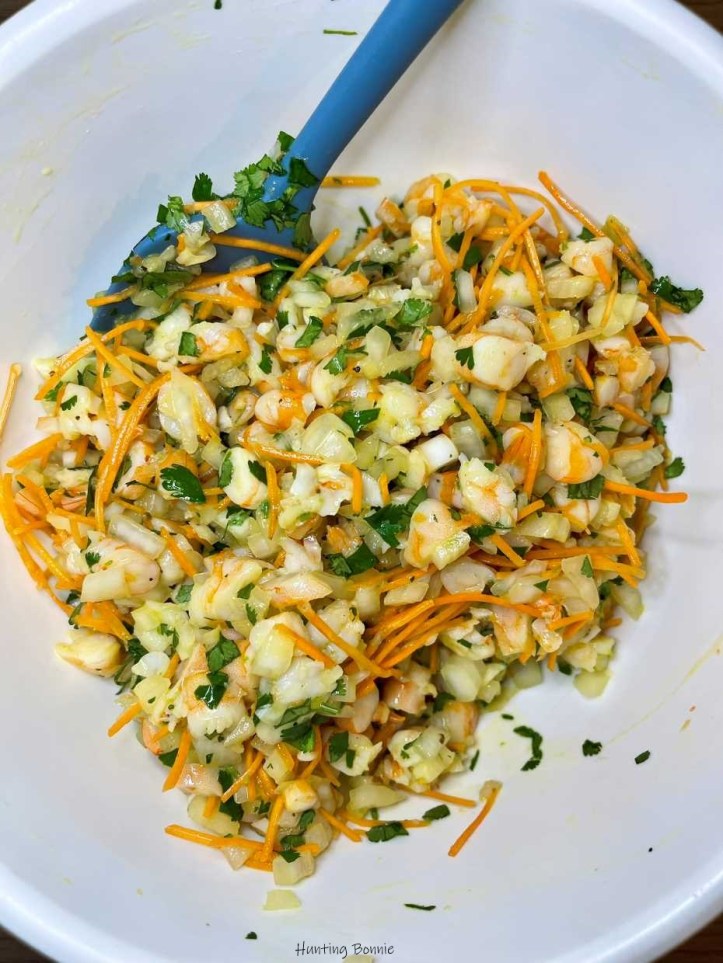 Préparation de la farce