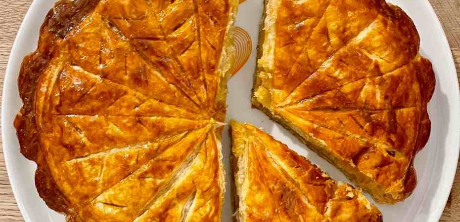 GALETTE DES ROIS Pommes Caramélisées et Crème d'Amande