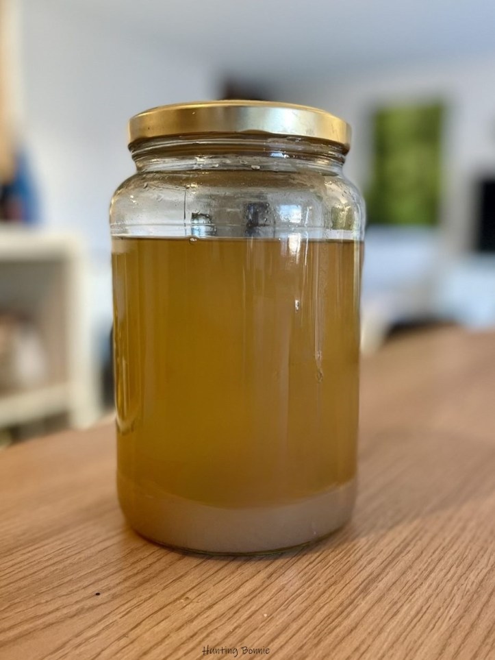 Fin de la deuxième macération