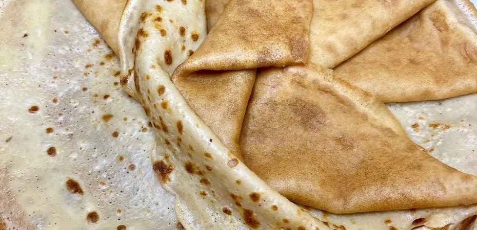 Pâte à crêpes salées