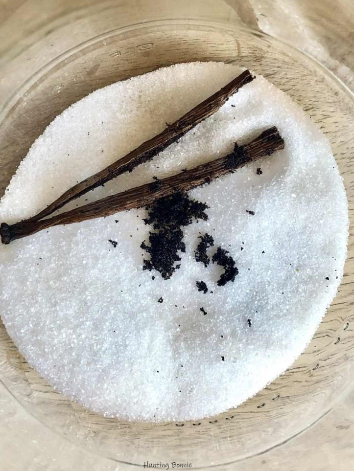 Sucre vanillé maison