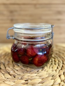 Cerises à l'eau-de-vie maison