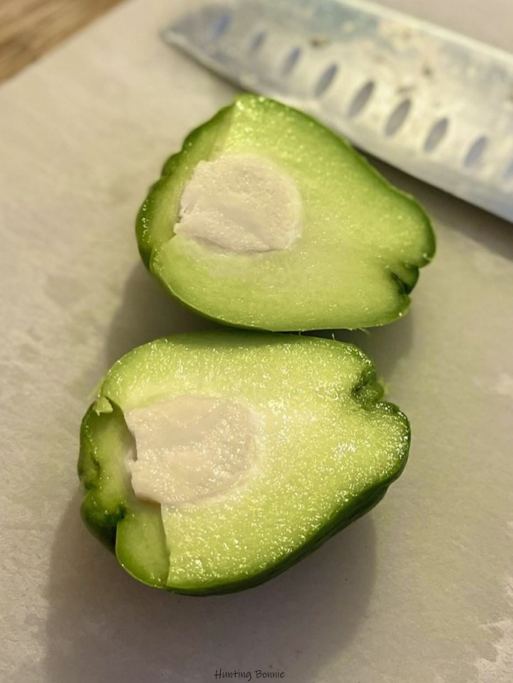 Chayote coupรฉe en 2