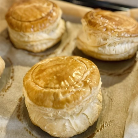 Croûtes feuilletées pour bouchées à la reine (Vol-au-vent maison)