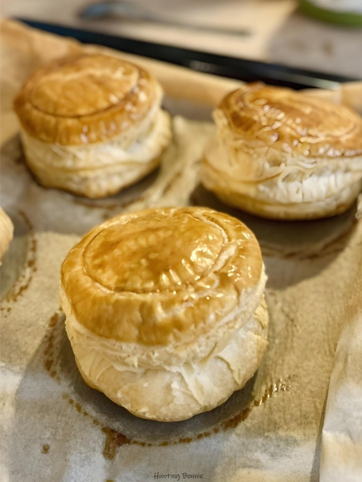 Croûtes feuilletées pour bouchées à la reine (Vol-au-vent maison)