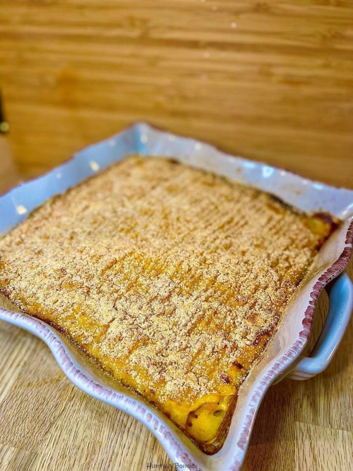 Fin de cuisson du Parmentier de Butternut et Cabillaud