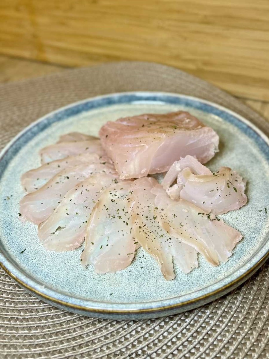 Gravlax de Cabillaud