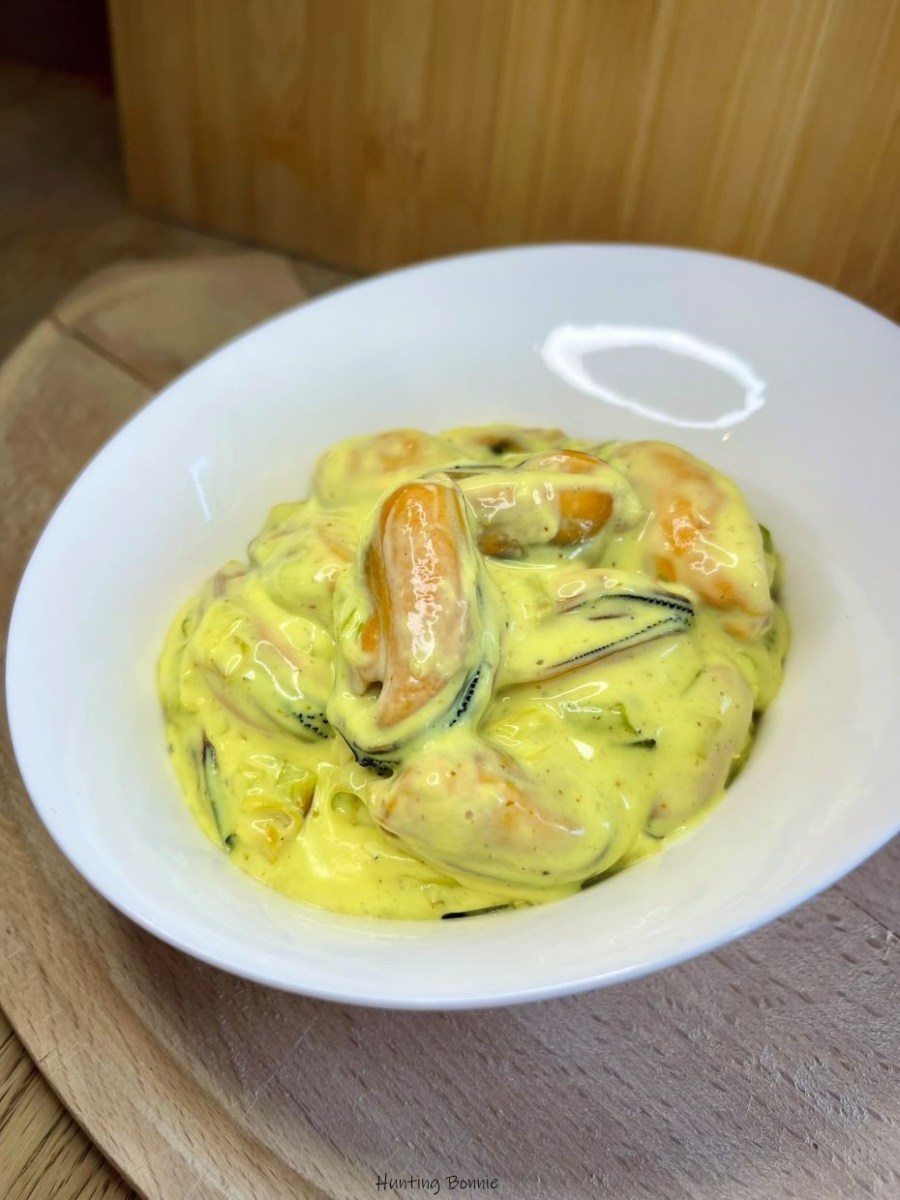 MOULES à la crème de curry