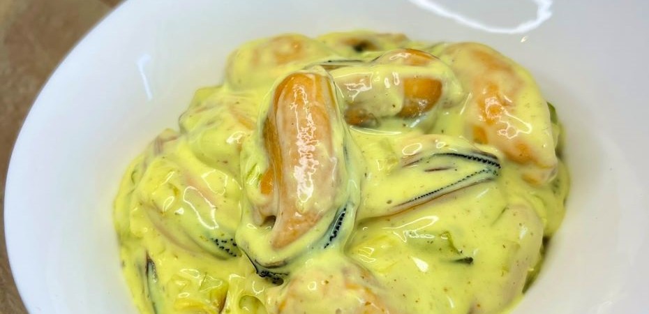 MOULES sauce curry à la crème
