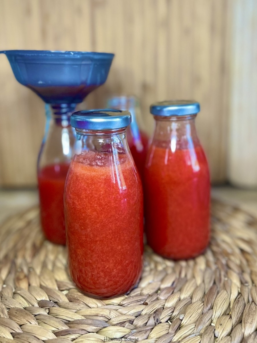 Nectar de fraise maison
