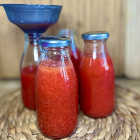 Nectar de fraise maison