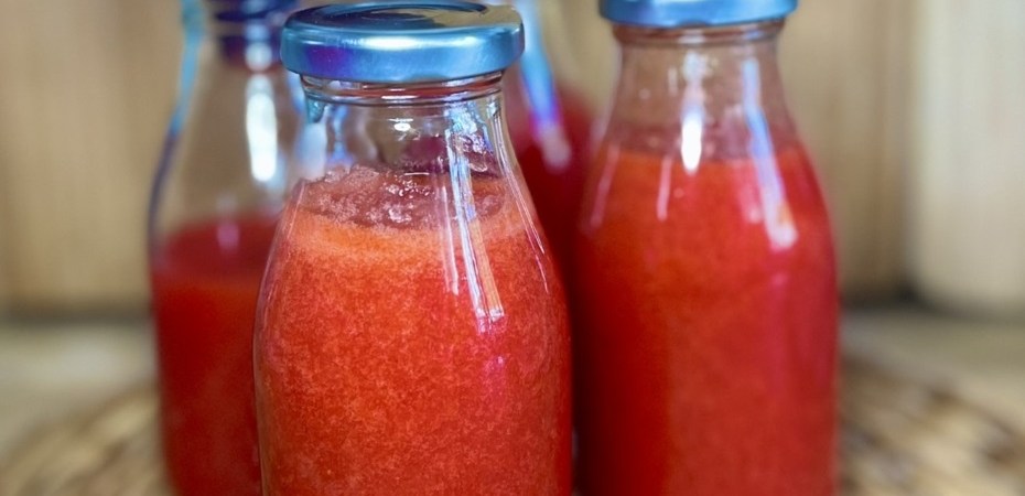 Nectar de fraise maison