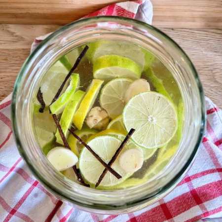 RHUM ARRANGÉ Citron vert, gingembre et vanille