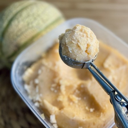 Sorbet au melon et au miel