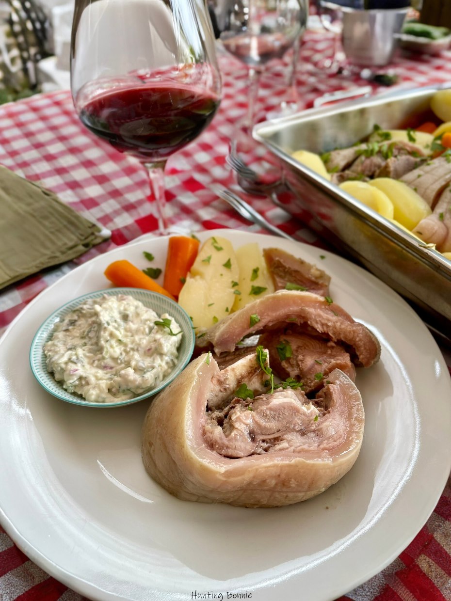 Tête de veau, sauce gribiche