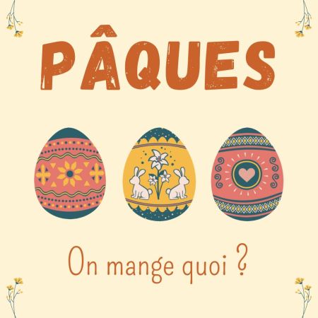 Pâques, on mange quoi ?