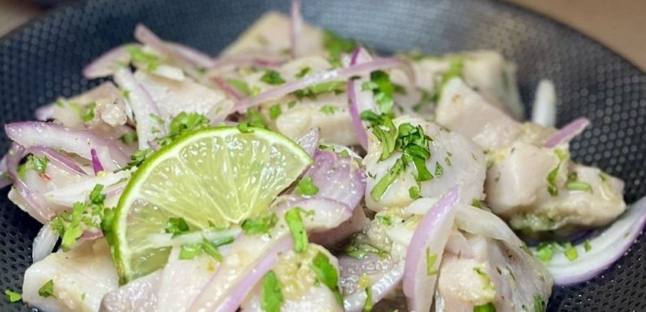 Ceviche d'espadon