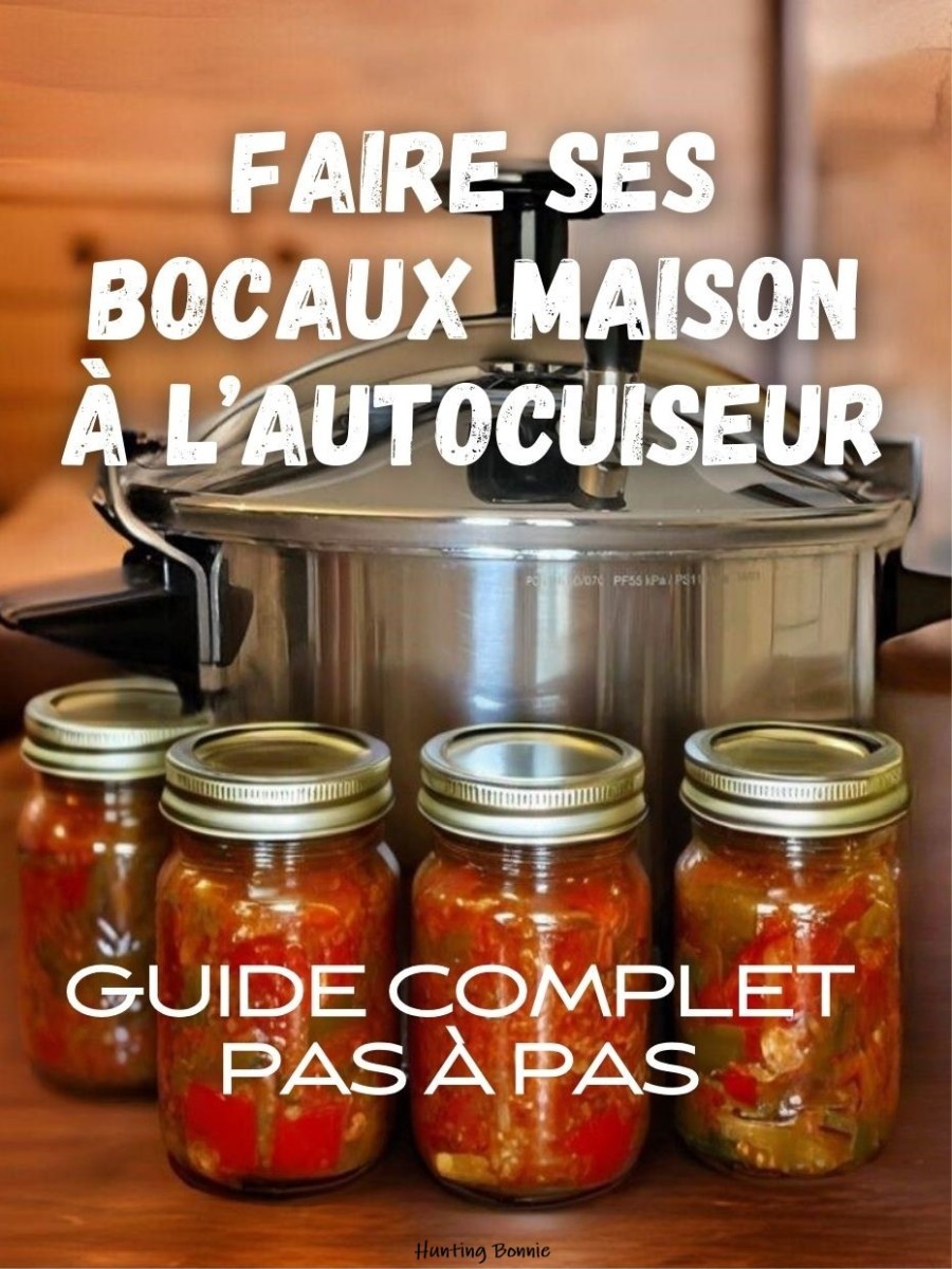 Stérilisation des bocaux à l’autocuiseur (cocotte-minute) : guide complet pas à pas
