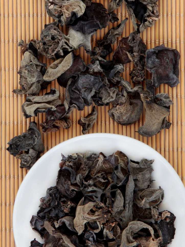 Champignons noirs (oreilles de Judas / mu er)