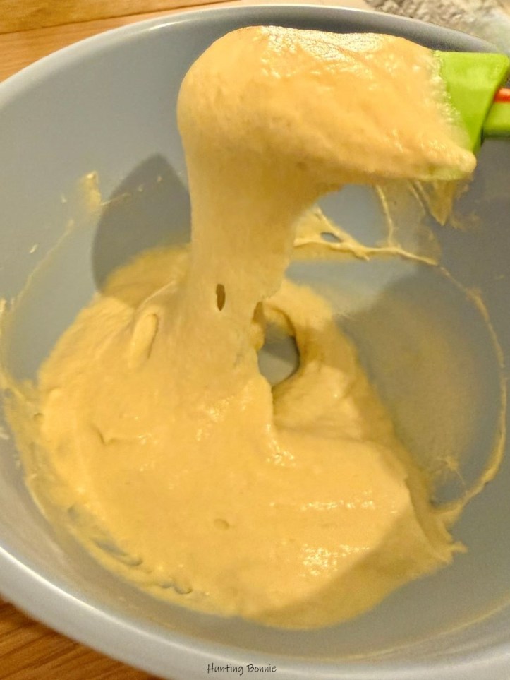 Préparation de la pâte à BLINIS MAISON au fromage blanc