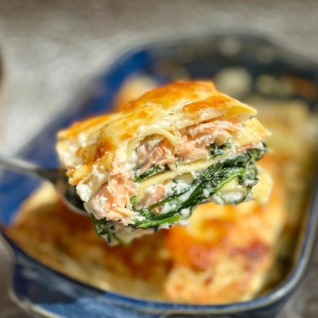 Lasagnes saumon épinards