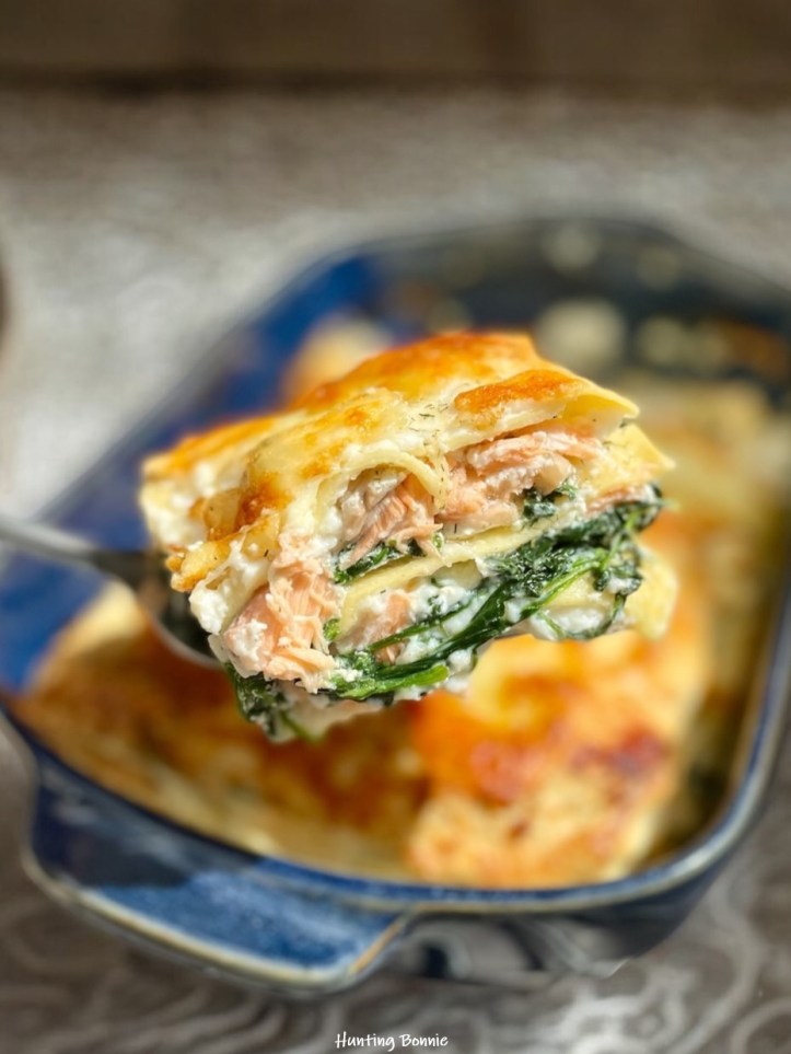 Lasagnes saumon épinards