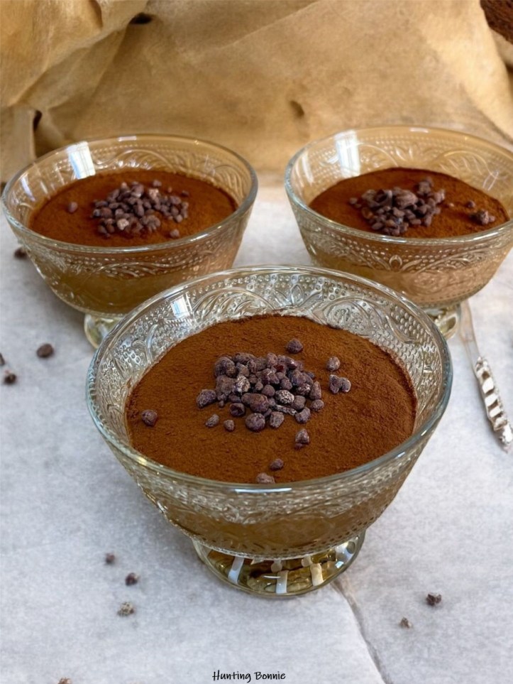 Mousse au chocolat à la fève de tonka, façon Royal chocolat