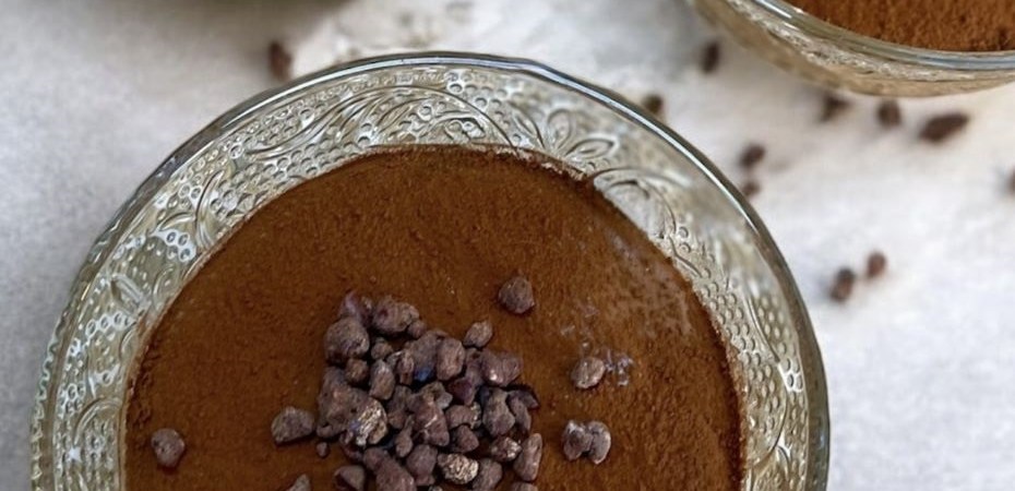 Mousse au chocolat à la fève de tonka, façon Royal chocolat