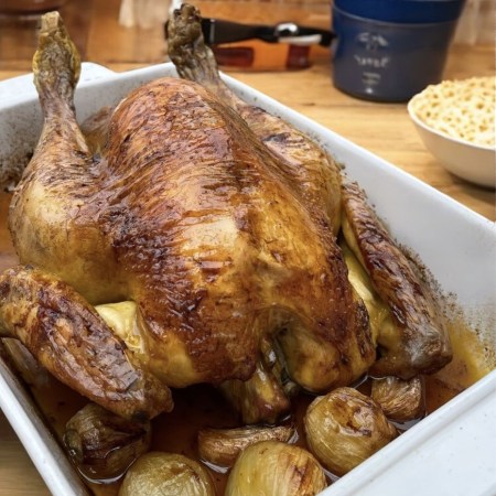 Poulet rôti du dimanche au four