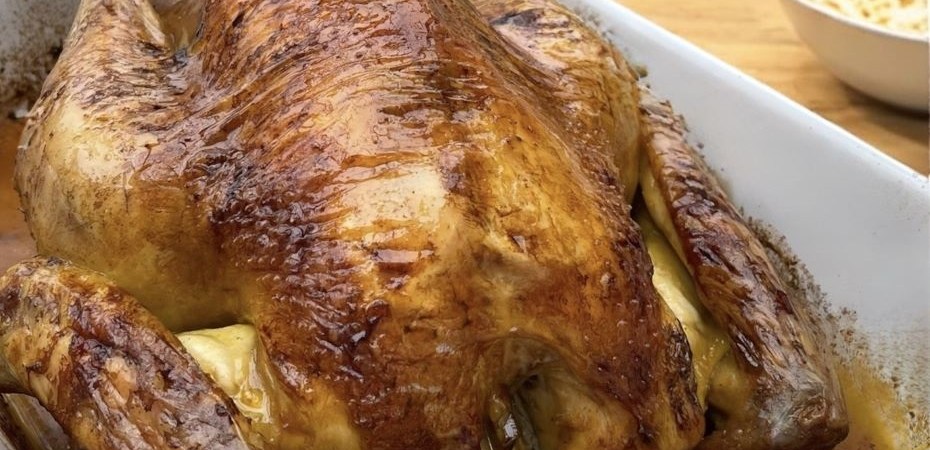 Poulet rôti du dimanche au four