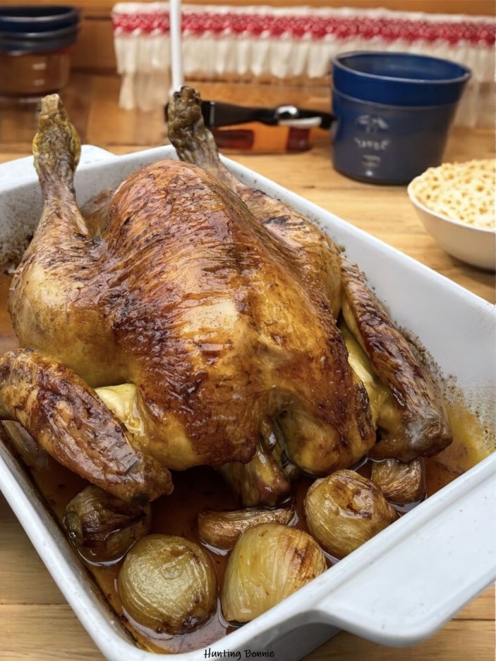 Poulet rôti du dimanche au four