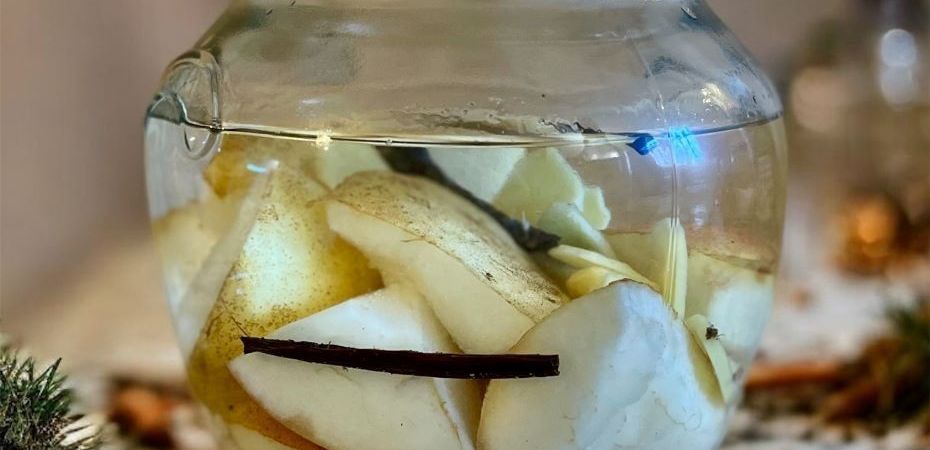 RHUM ARRANGÉ poire, vanille et gingembre