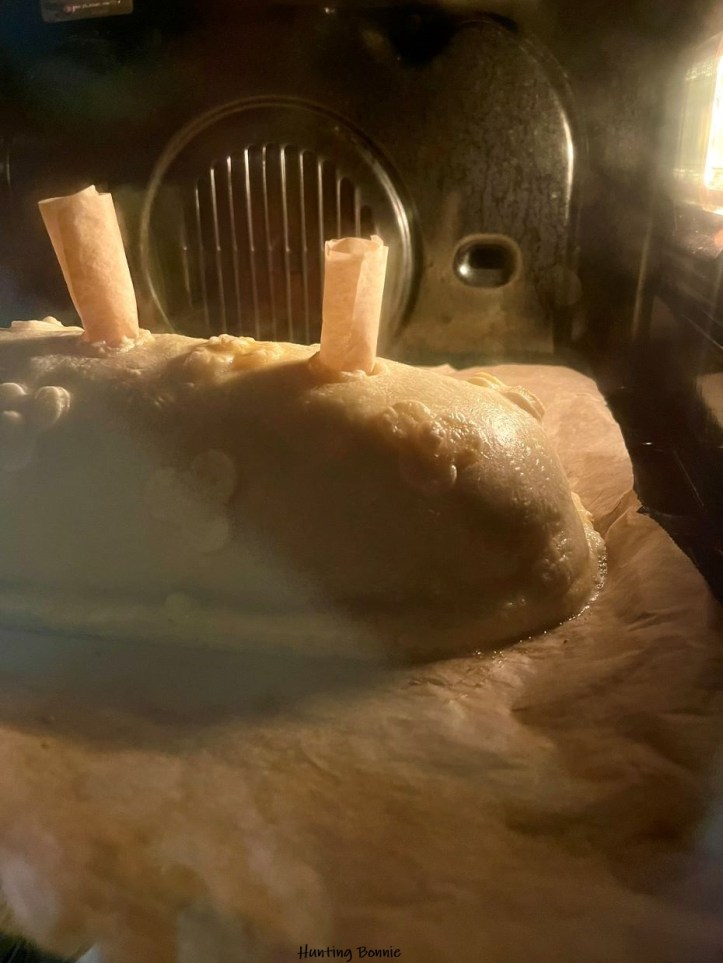 Cuisson du Pâté de Pâques